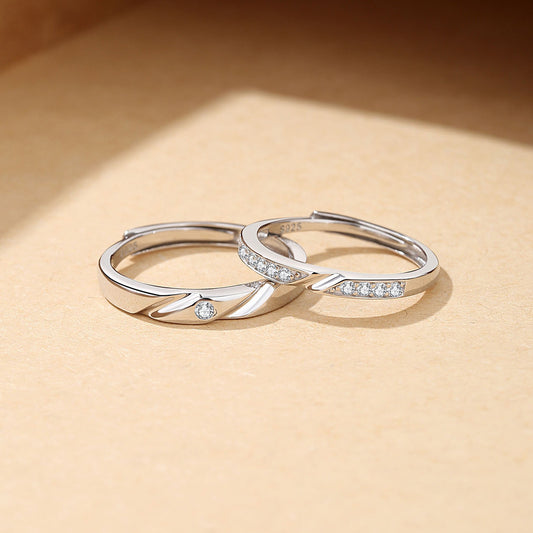 Original Men And Women Opening Couple Rings