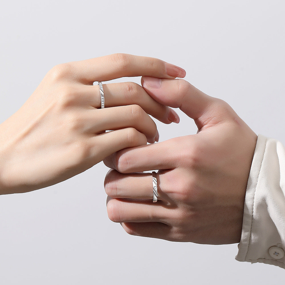 Original Men And Women Opening Couple Rings