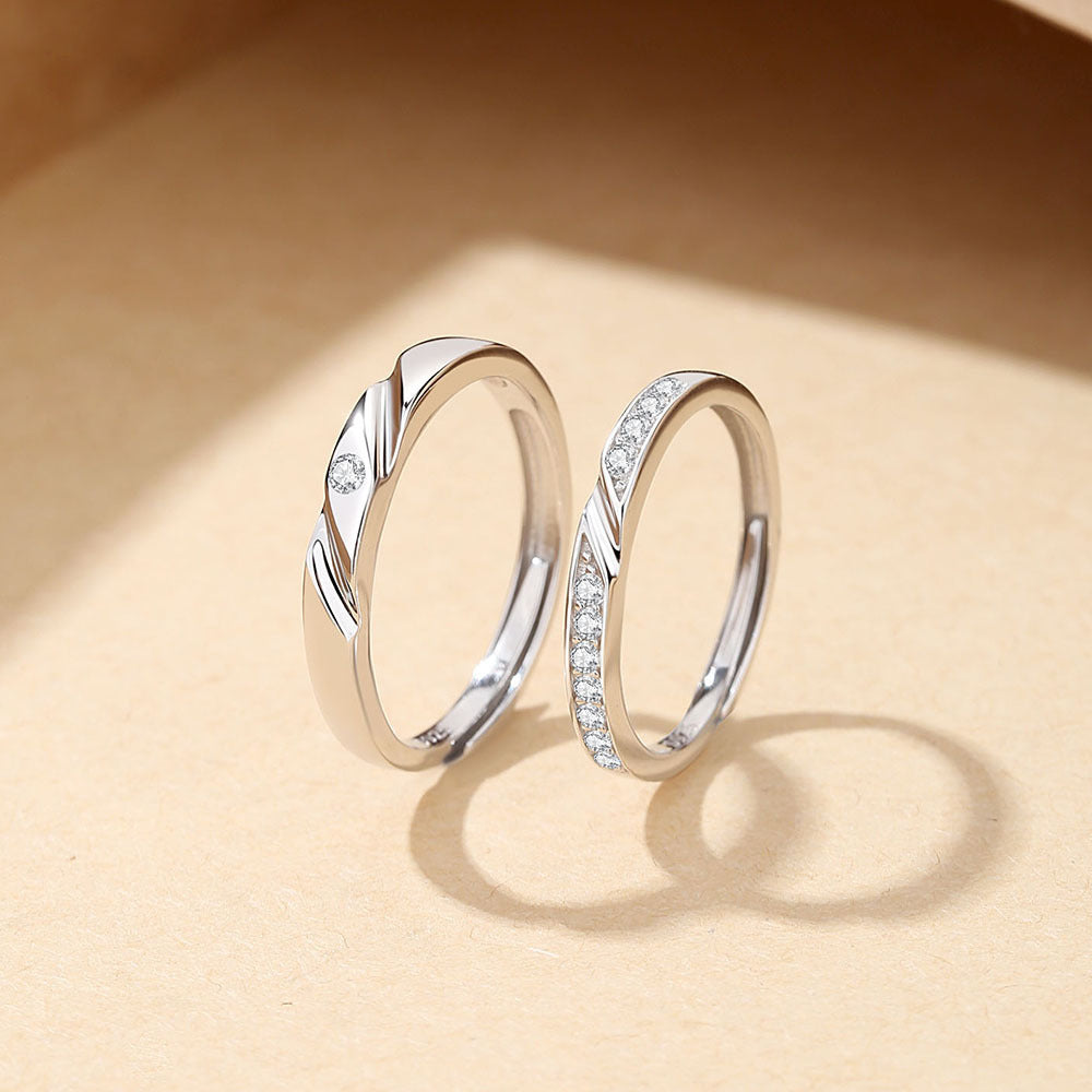 Original Men And Women Opening Couple Rings