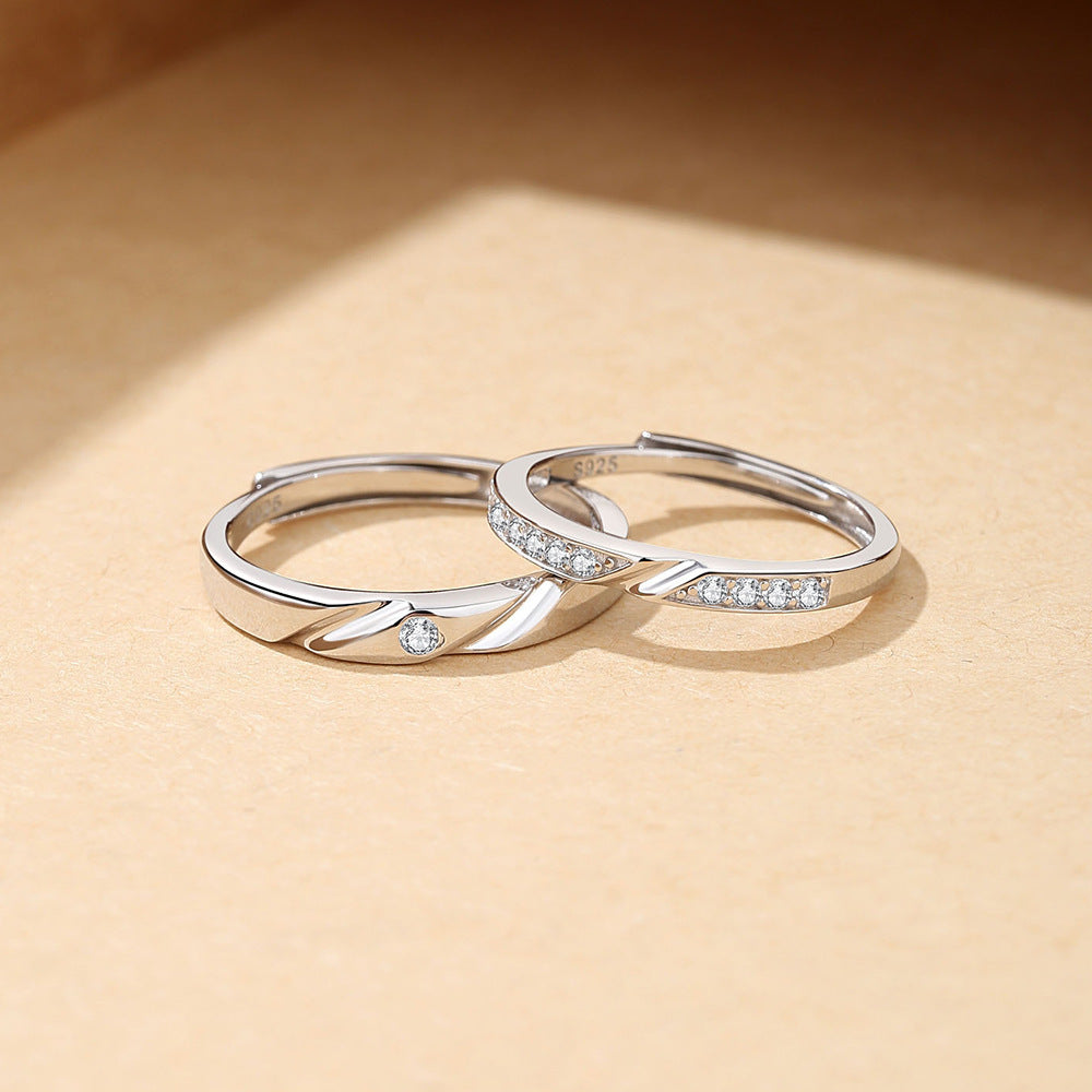 Original Men And Women Opening Couple Rings