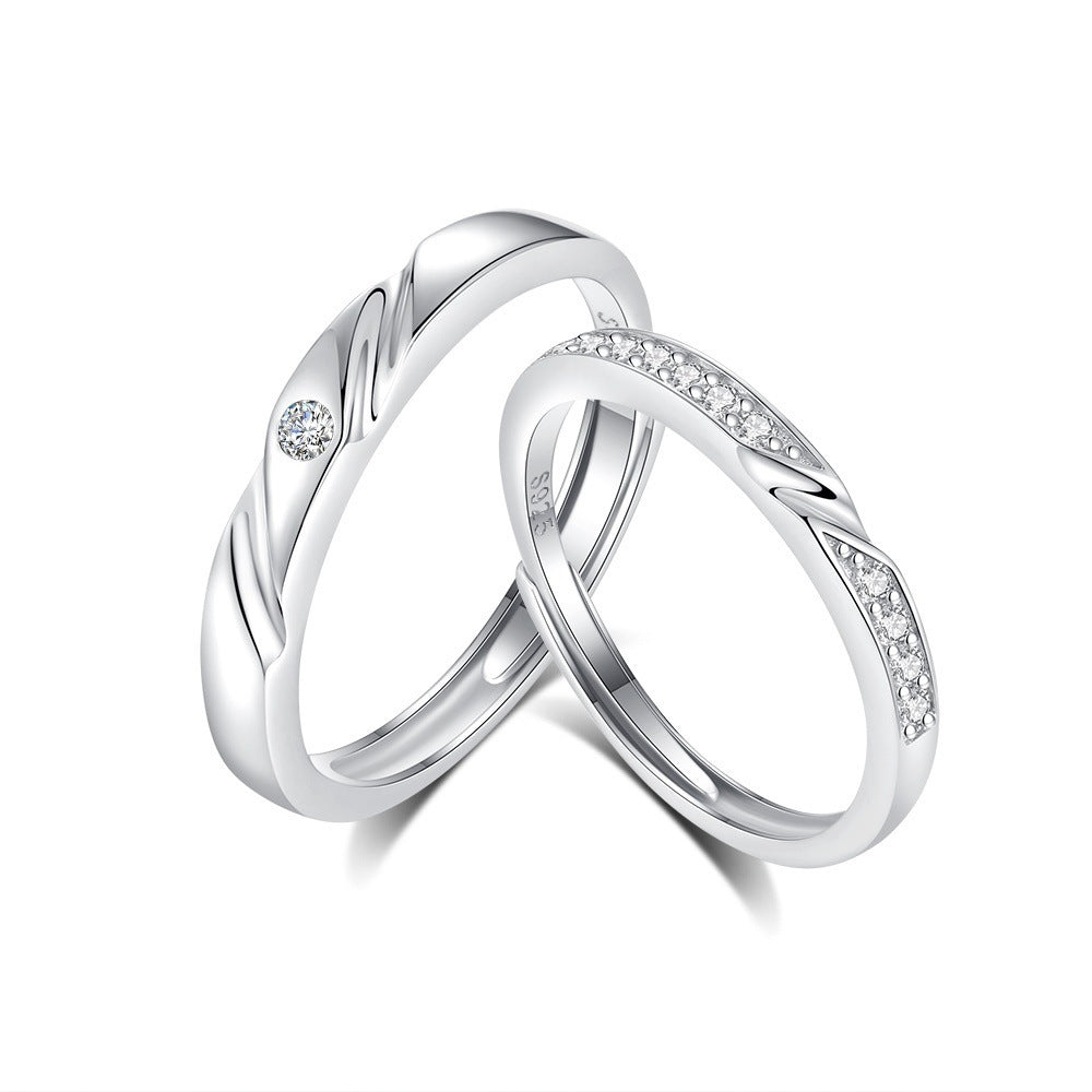 Original Men And Women Opening Couple Rings